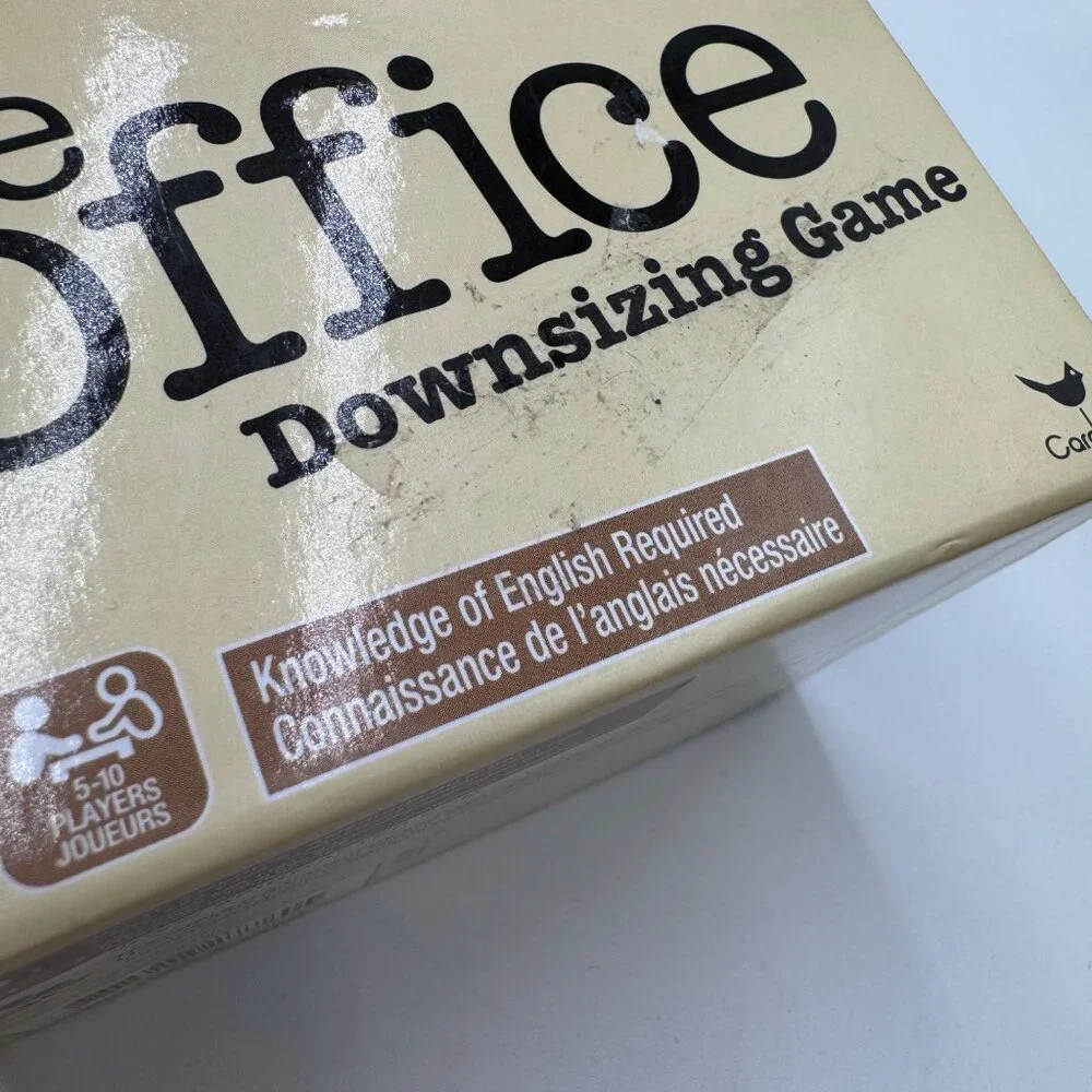 The Office Downsizing Board Game (2019) Dunder Mifflin Fun Family Card Game